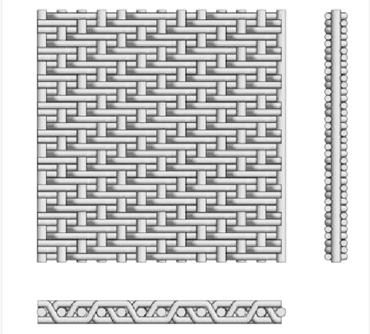 Dutch twill woven mesh 9