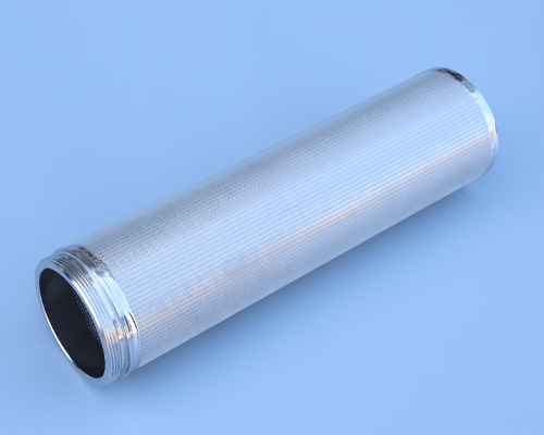 What are the advantages of the AHT/ Hebei Hatong Wire Mesh Co., Ltd. production of sintered metal filter cartridges?
